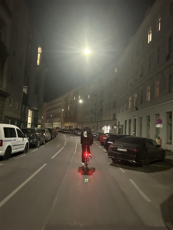 從服務中心出發的夜騎路線