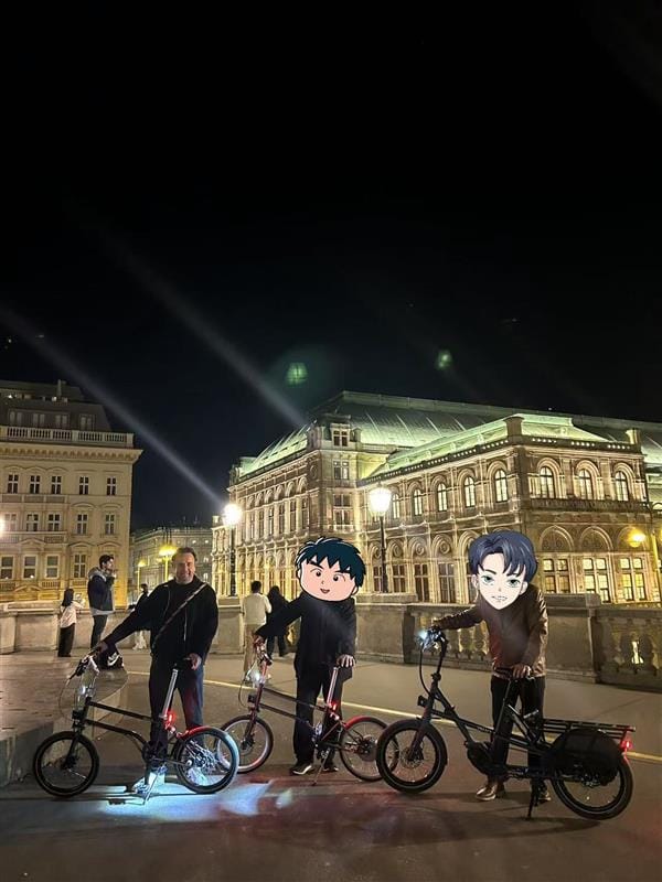 夢想成真！跟 Vello 創辦人在維也納夜騎！